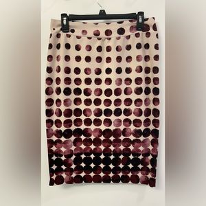 Knee-length Cotton Skirt